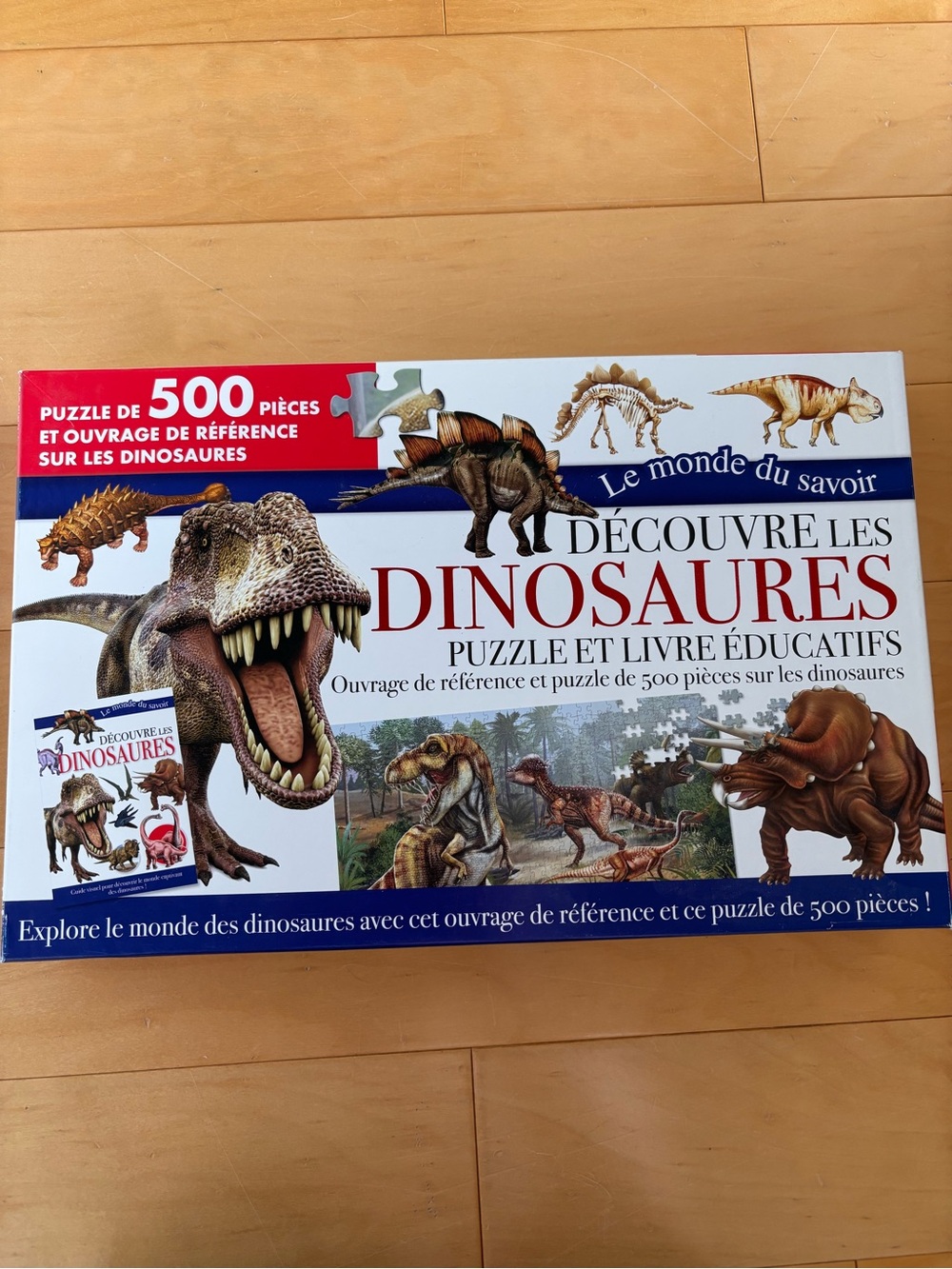 500-Piece Puzzle & Educational Book